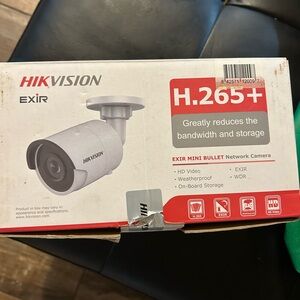 Hikvision Gray EXIR H.265+ Bullet Camera